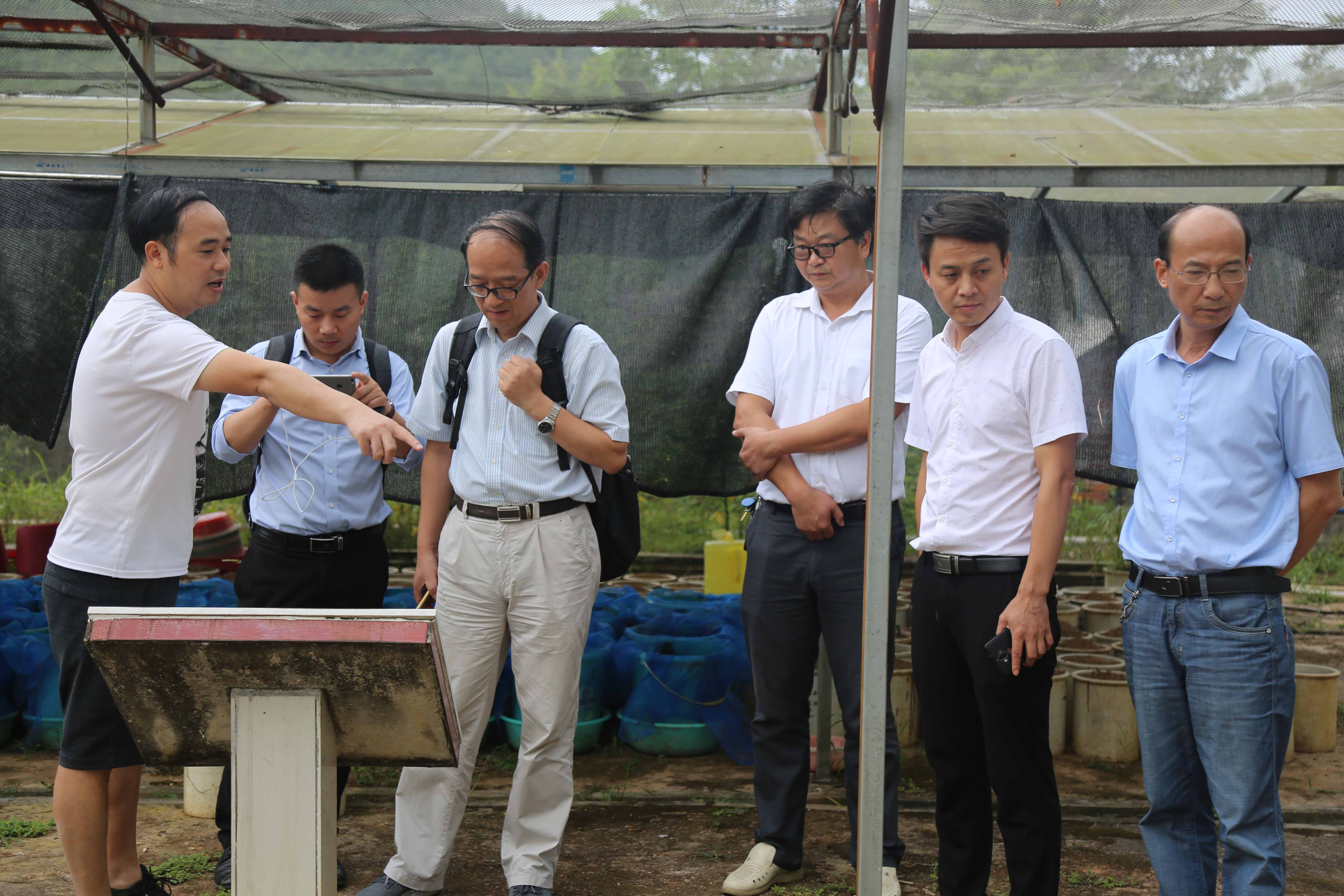 中国科学院地理科学与资源研究所刘爱民博士来祁阳站调研